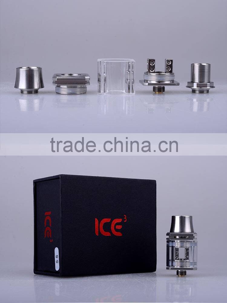 2016 Newest Product Wotofo Ice 3 RDA Atomizer , Wotofo Ice Cubed RDA Tank , Wotofo Ice3 with Best Price