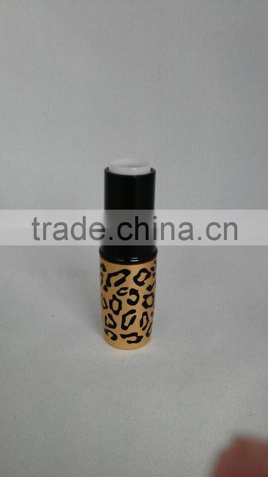 The Leopard Sprint tube for Metal Lipstick Containers for Cosmetic Use