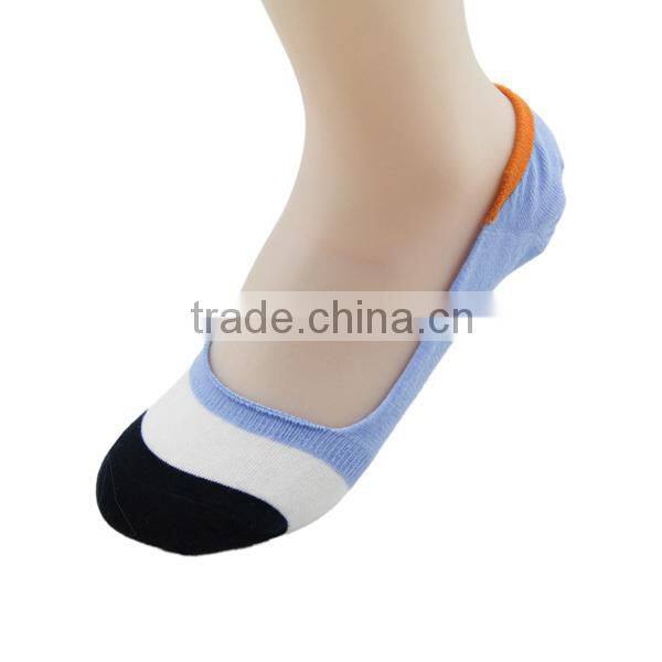 GSW-84 custom fashion colorful thin summer no show silicon nonslip women ankle socks