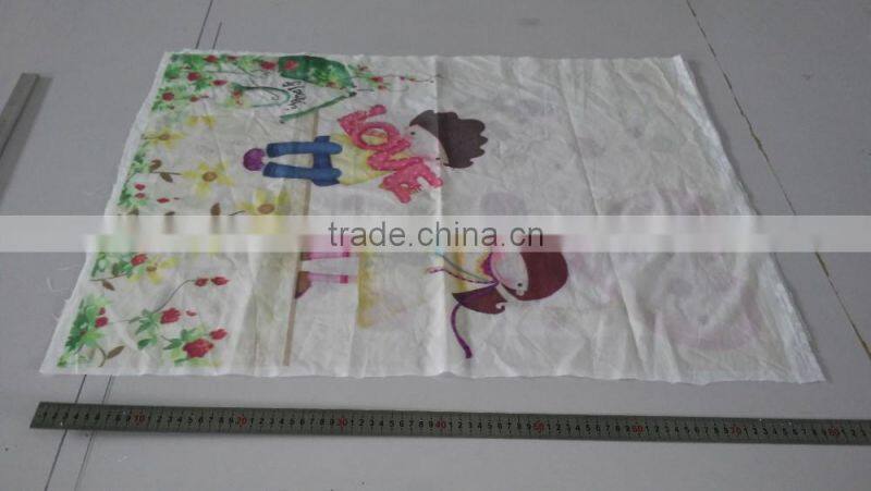 Custom digital transfer print pillow case, pillow cover