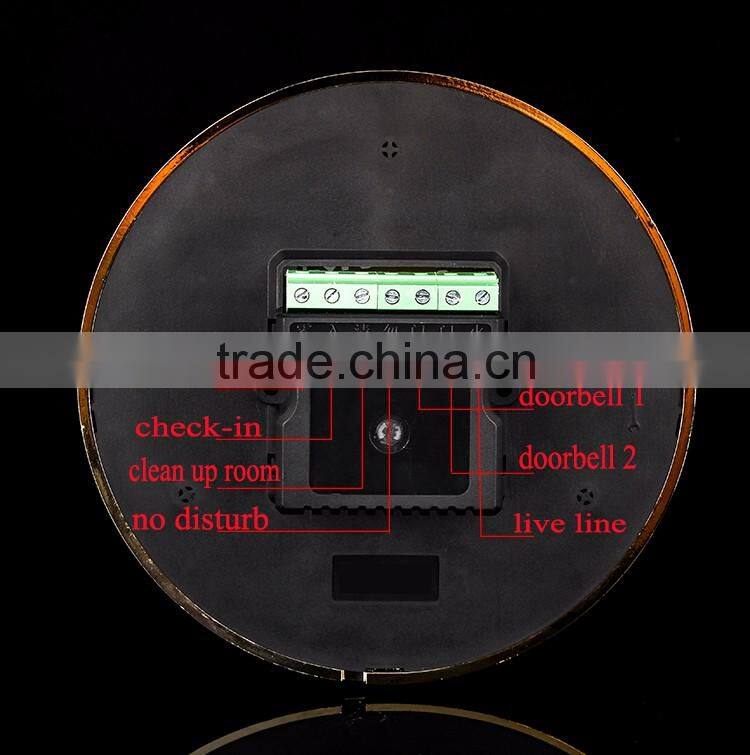 hotel door room number plates electronic plates