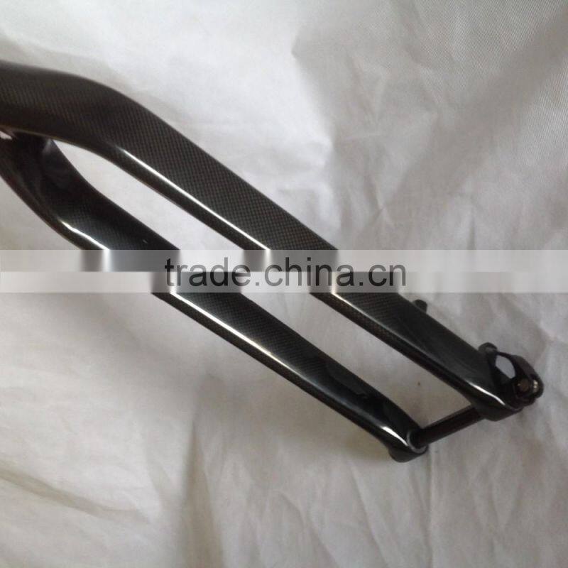 cheap 29er carbon fibre mountain bicycle forks mtb carbon forks carbon forks disc brake through axle fork