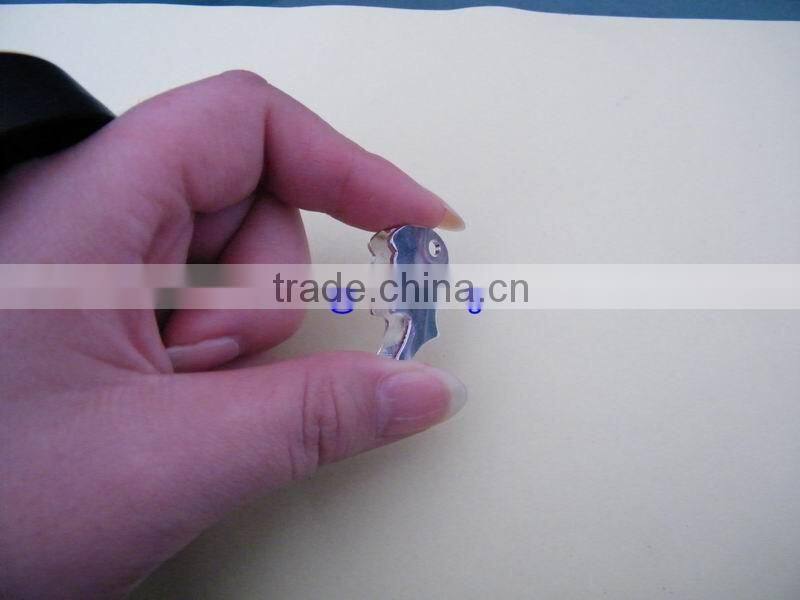 letter die cut metal key chain, custom car logo keyring