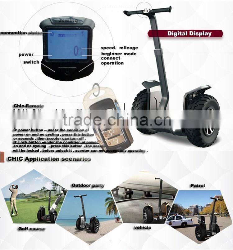 New Arrival Self Balance Sports Scooter Two Wheel New Advanced 2 Wheel Self Balance Electric Vehicle Scooter 2000W Transporter