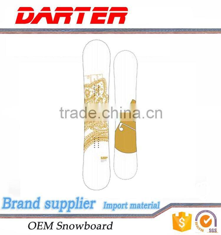 Economical price all mountain oem adult brand snowboard