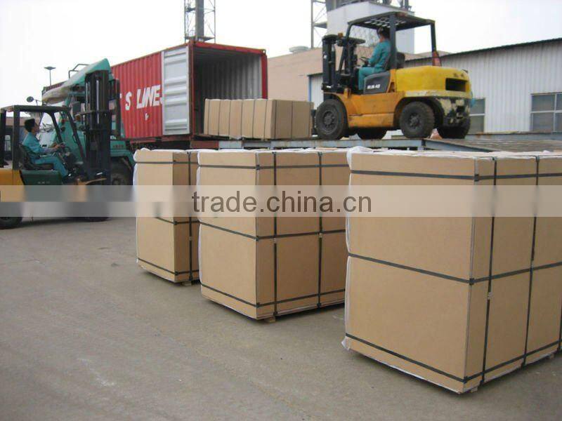 Melamine faced particle board in sale with PVC edge banding