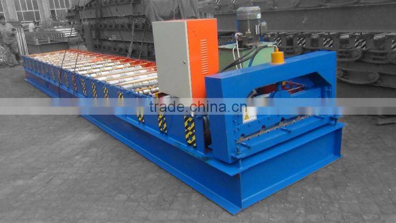 Roof Making Manufacturer Machine Aluminum galvanized zinc Tile Roll Forming Machine