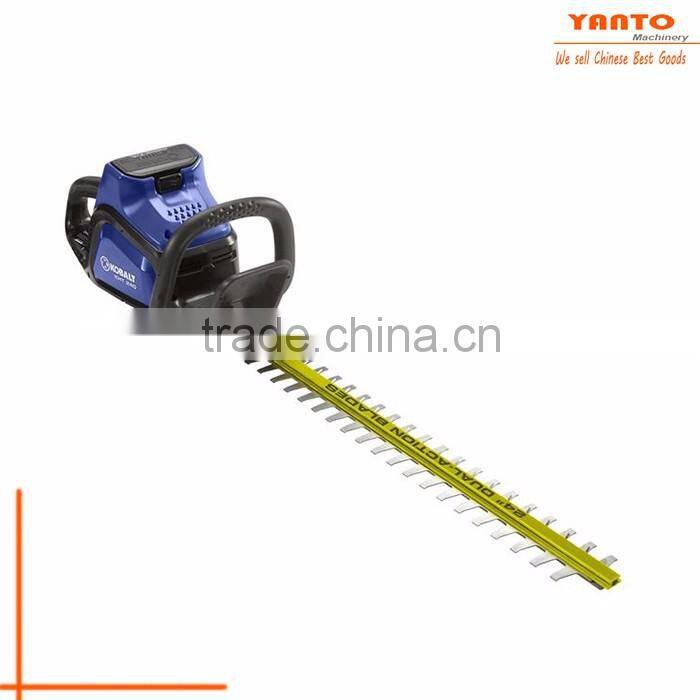 450W Hedge Trimmer FU3728 Yanto Corded Hedge Trimmer with Rotating Handle And Dual Blade Action Blades