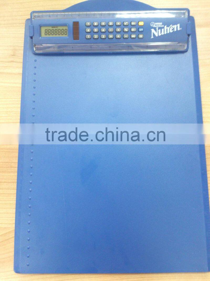 Hot Sales ABS Plastic Electronic Calculator wih clipboard