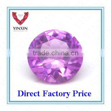 High quality Synthetic Ruby#2 Round Shape 3.0mm Corundum