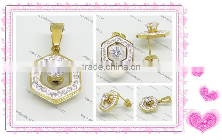 Fashion Wholesale Latest china wholesale 925 silver jewelry set