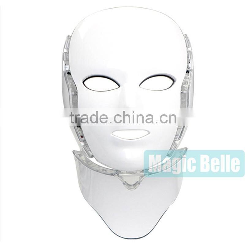 Most popular products led beauty light mask Photon PDT LED Facial Skin Rejuvenation with teaching video