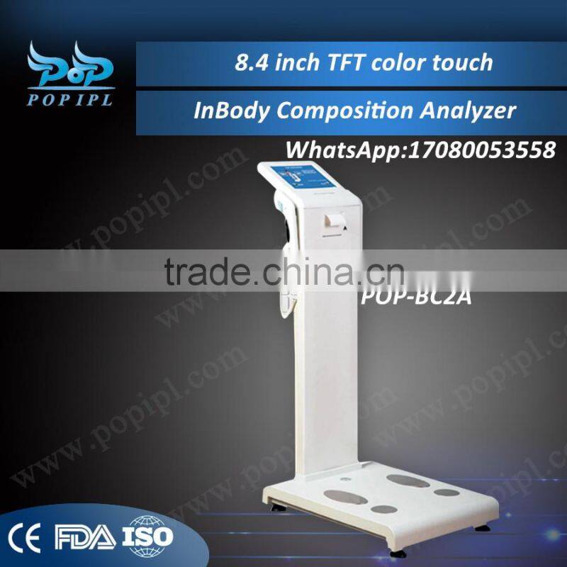 Body compositon analyzer results BCA-2A body analyzer machine price POPIPL CHINE