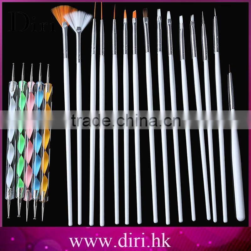 Popular Wood Handle Cosmetic Nail Brush Nail Art Brush