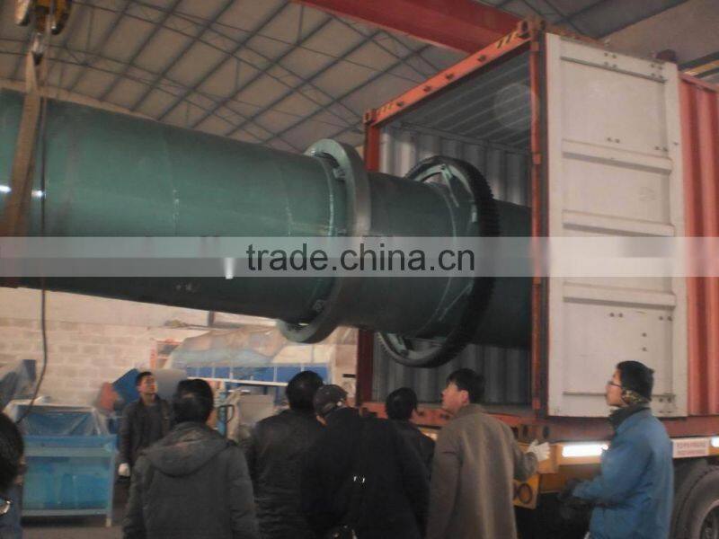 Rotary wood sawdust dryer Rotary wood powder dryer Rotary wood dryer