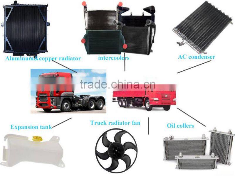 America aftermarket truck radiator for Volvo truck radiator fits VNM & VNL Series 2009-2012