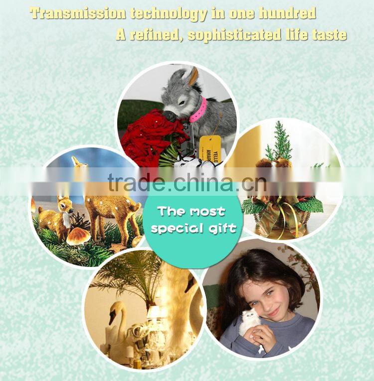 Economic stylish cute and lifelike stuffed cow toy