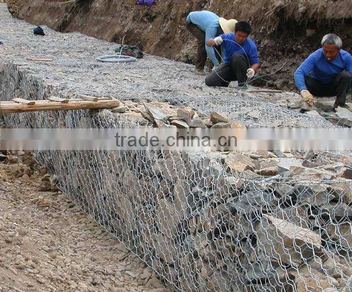 factory price heavy duty hot dipped galvanized hexagonal wire mesh gabion box gabion basket hexagonal wire mesh stone box