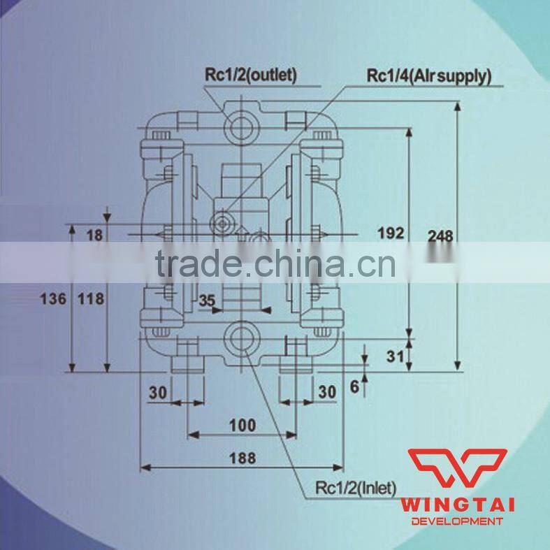 Double-way Pneumatic Fuel Pump