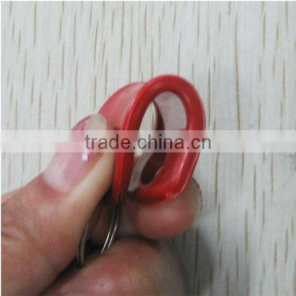 Plastic Hanging key ring label