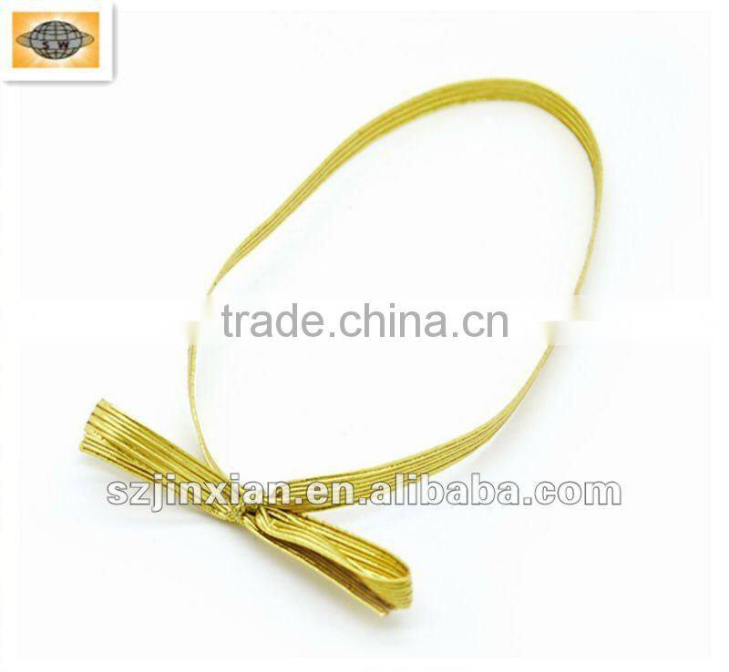 Colorful Elastic Gift Red Ribbon Bow For Wine Bottle