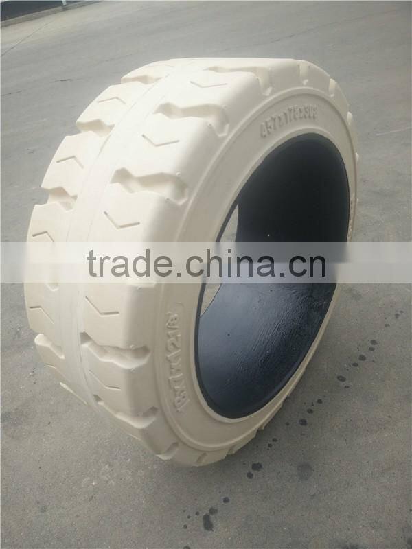Hot sales high quality Press-on solid tire smooth tread15x5x11.25 from China factory