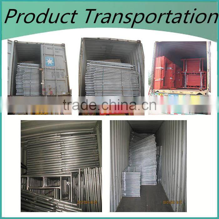 Q235 Ladder Scaffolding With Cross Brace And Joint Pin