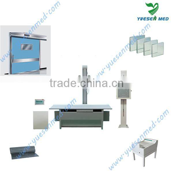 sturdy durable and flexible 3.5kw high frequency radiography mobile xray unit