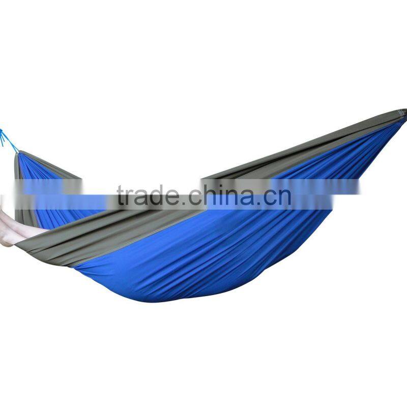 Cheap Portable Camping Hammocks Bed for One Person Parachute Nylon Fabric Hammock Travel Camping Single Size