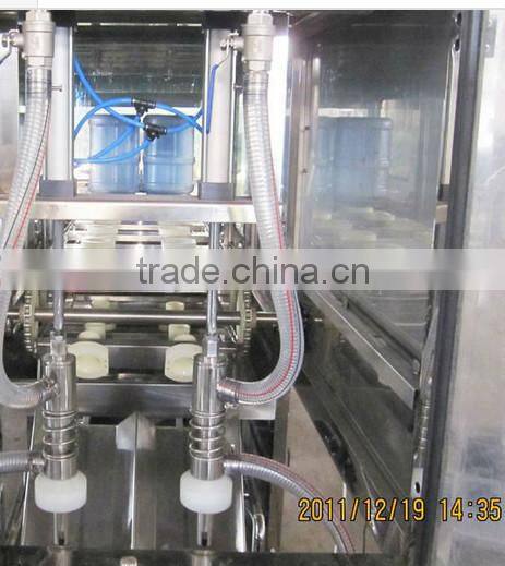 Small output 5gallon filling machine 300Bottles per hour/CE ISO 5gallon washing filling capping machine