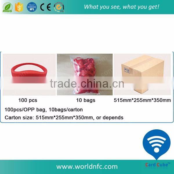 UHF Alien H3 Silicone RFID Wristband for Event