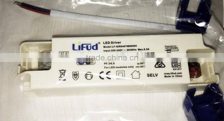 2017 New Construction 600x600MM 36W or 40W SMD2835 PF>0.9 LED Panel Light with LIFUD driver