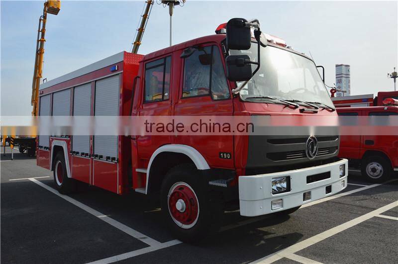 4x2 Dongfeng 6000Liters fire truck