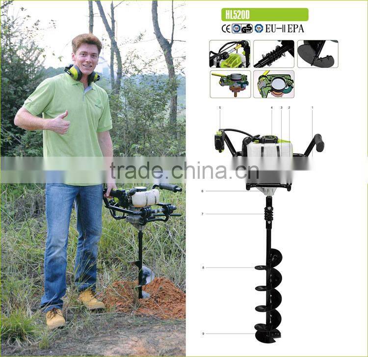 Manual power source earth auger parts blade 100/150/200/250/300/400/500mm drill bits
