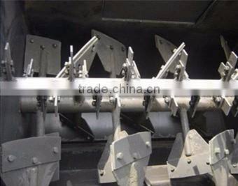 Wholesale price double paddle animal feed mixer machine