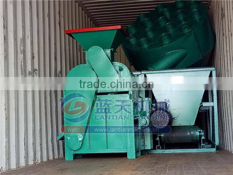 Charcoal Carbon powder briquette machine/coal ball press machine with different shapes