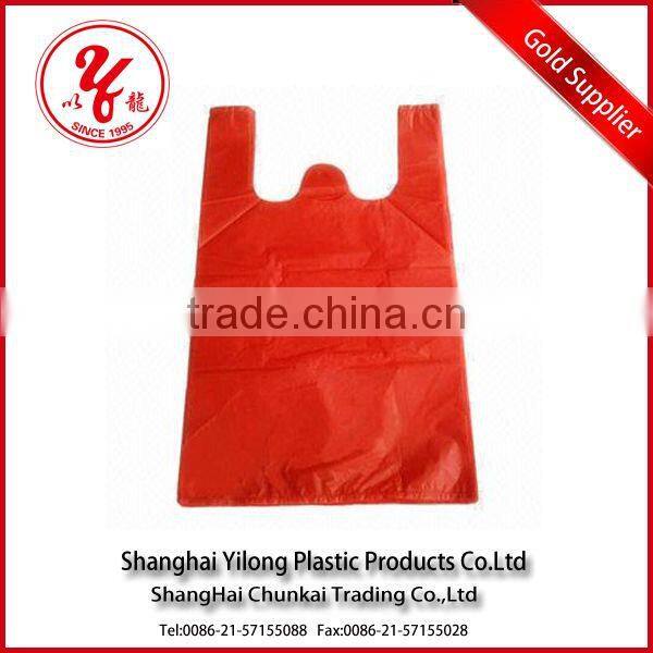 red plastic t-shirt bags