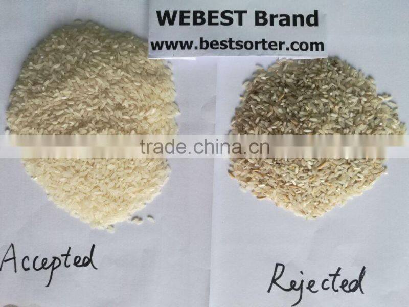 Color sorter for grain,seeds,rice grand selection