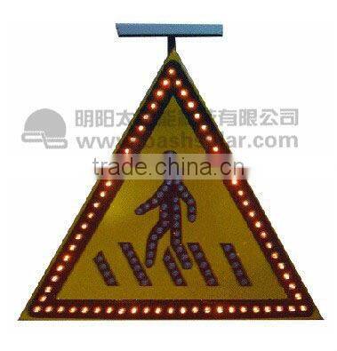 solar led traffic signal light