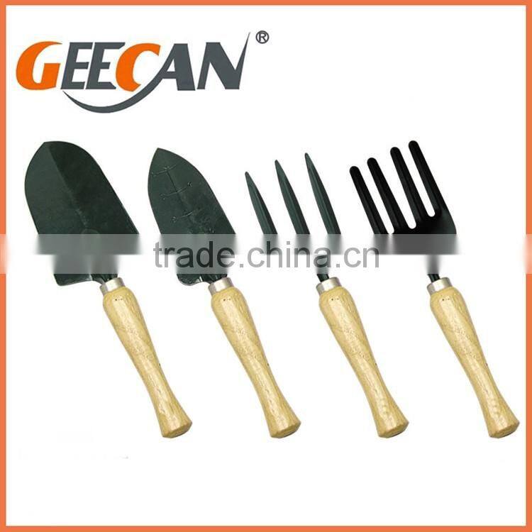 Best Quality garden tool new design wood handle metal head garden tool set