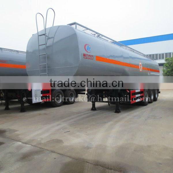 CLW 3 Axles Chemical Liquid Semi Trailer 46000L