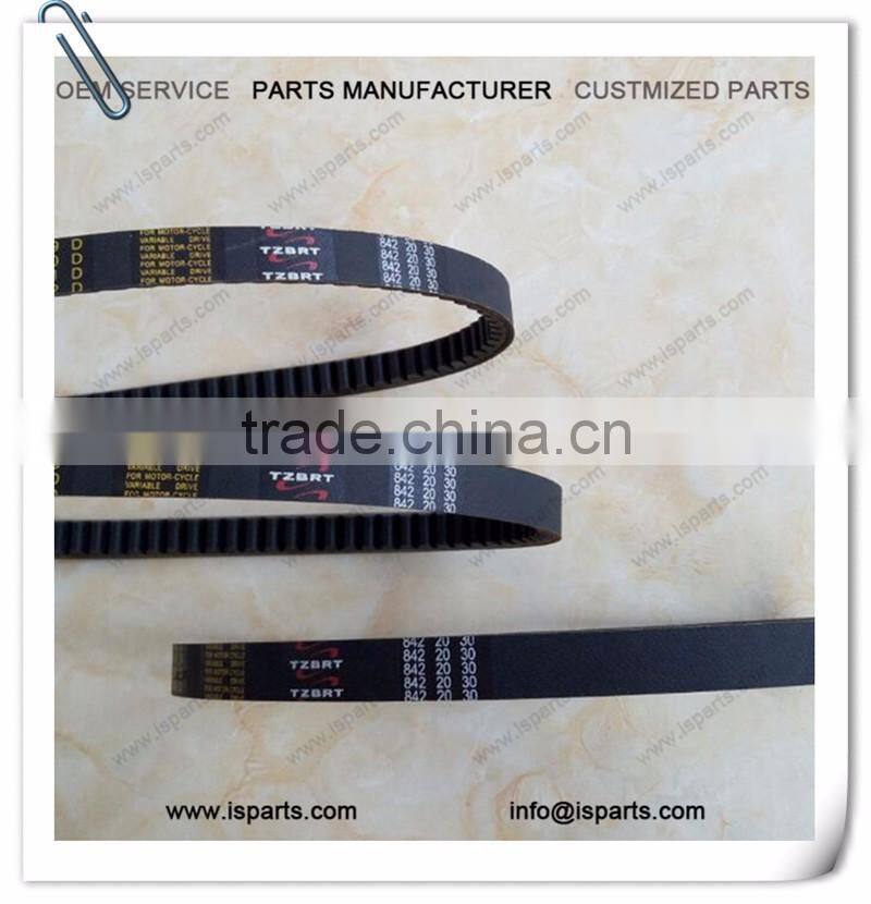 rubber motorcycle spares scooter GY6 belt 842 20 30