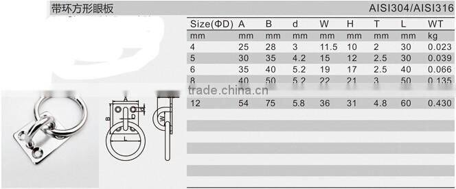 Waterproof Stainless Steel304 SS316 mask heating silicone eye pad