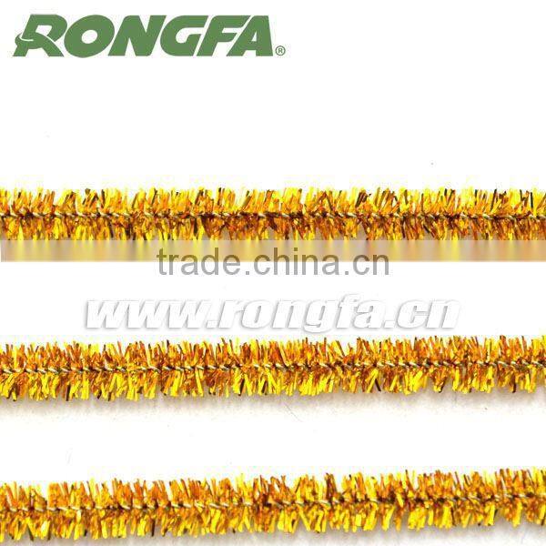 Factory supply christmas decoration coiled chenille stem