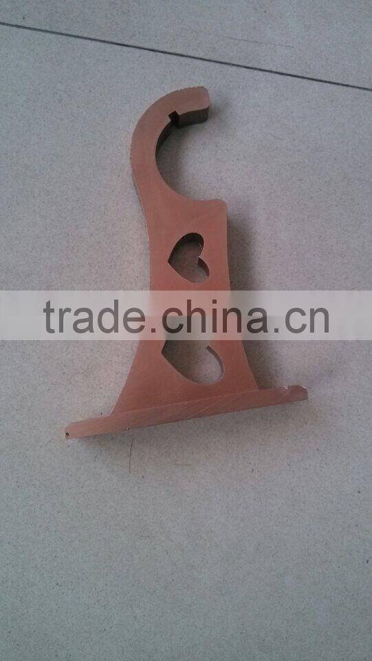 New design decorative aluminum curtain wall bracket