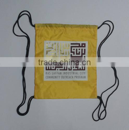 Promotional Custom 190T drawstring bags