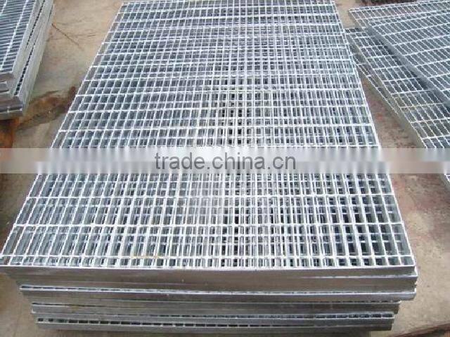 Welded steel bar grating(use for stair treads, platform)
