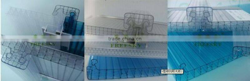 PC hollow guangzhou supplier,hollow sheets