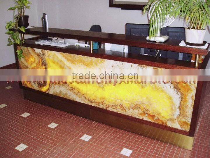 DECORATIVE BROWN GOLDEN ONYX SINKS BASINS COLLECTION