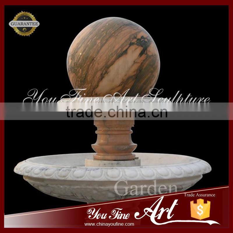 Outdoor Marble Rotating Ball Fountain